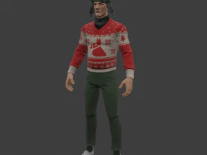 Cozy Jonesy - Fortnite 3D Model