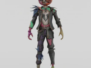 Leader di Curdle Scream - Fortnite Modello 3D