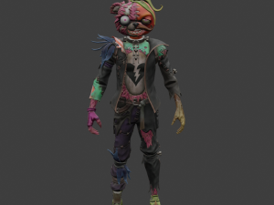 Curdle Scream Leader - Fortinite Model 3D