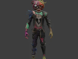 Curdle Scream Leader - Fortinite 3D Model