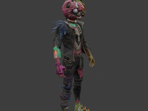 Curdle Scream Leader - Fortinite Model 3D