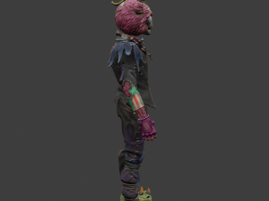 Curdle Scream Leader - Fortinite Model 3D