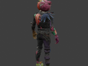 Curdle Scream Leader - Fortinite Model 3D