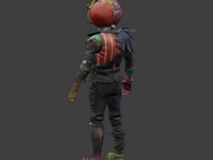 Curdle Scream Leader - Fortinite Model 3D