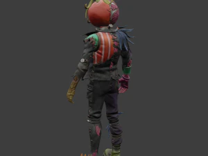 Curdle Scream Leader - Fortinite 3D Model