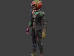 Curdle Scream Leader - Fortinite Model 3D