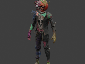 Curdle Scream Leader - Fortinite Model 3D