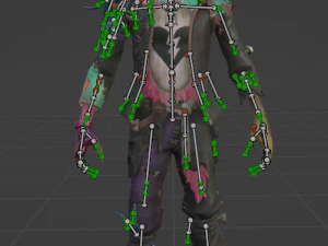 Curdle Scream Leader - Fortinite 3D Model