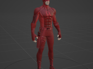 Daredevil - Fortnite 3D Модель