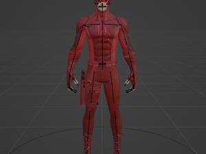 Daredevil - Fortnite 3D Модель