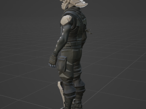 Dark Rex - Fortnite 3D 模型