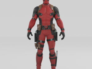 Deadpool - Fortnite Modèle 3D