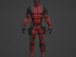 Deadpool - Fortnite Modèle 3D