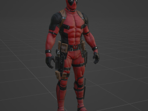 Deadpool - Fortnite Modèle 3D