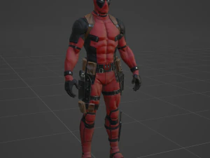 Deadpool - Fortnite 3D Model