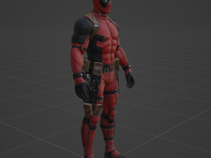 Deadpool - Fortnite Modèle 3D