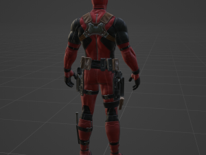 Deadpool - Fortnite Modèle 3D
