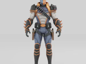 DeathStroke Zero-Fortnite Modello 3D