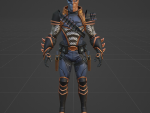 DeathStroke Zero - Fortnite 3Dモデル