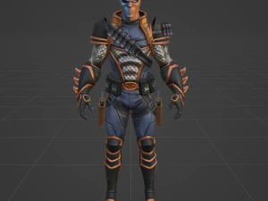 DeathStroke Zero - Fortnite 3D Model