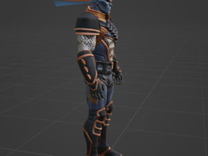 DeathStroke Zero - Fortnite 3Dモデル