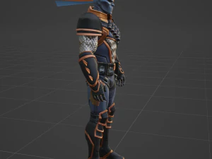 DeathStroke Zero - Fortnite 3D Model