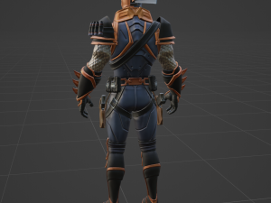 DeathStroke Zero - Fortnite 3Dモデル