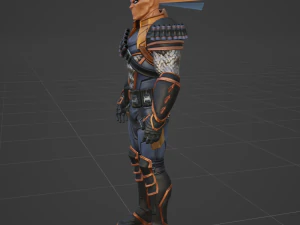DeathStroke Zero - Fortnite 3D Model