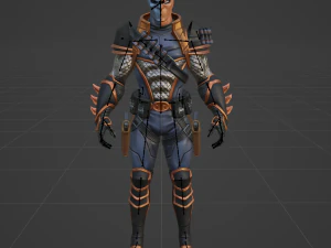 DeathStroke Zero - Fortnite 3D Model