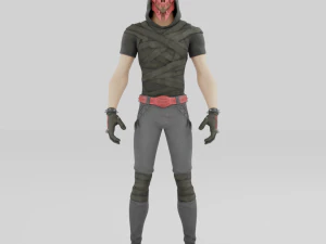 Deimos - Fortnite 3D Model