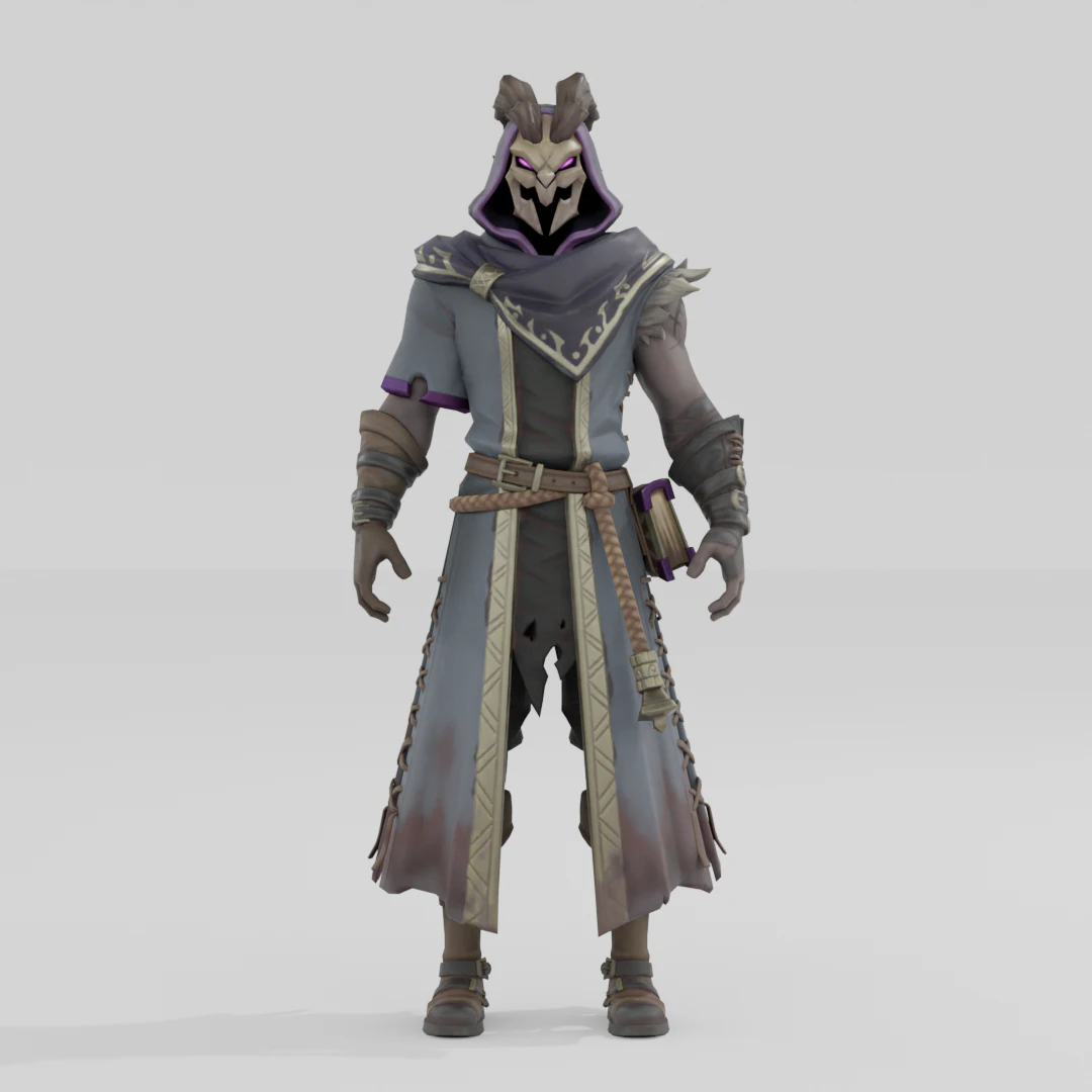 Delirium - Fortnite 3D Model .c4d .max .obj .3ds .fbx .stl .blend 