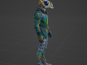 DJ Yonder - Fortnite 3Dモデル