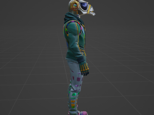 DJ Yonder - Fortnite 3Dモデル