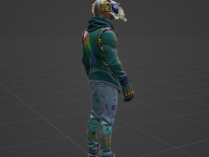 DJ Yonder - Fortnite 3Dモデル