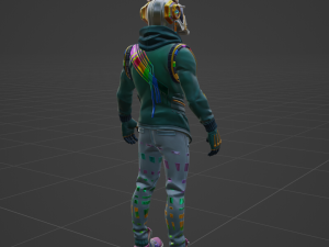 DJ Yonder - Fortnite 3Dモデル