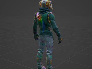 DJ Yonder - Fortnite 3D Model