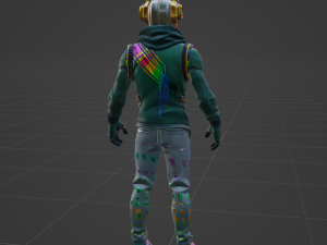 DJ Yonder - Fortnite 3Dモデル