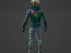 DJ Yonder - Fortnite 3D Model