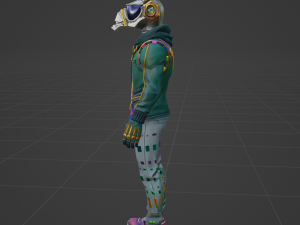 DJ Yonder - Fortnite 3Dモデル
