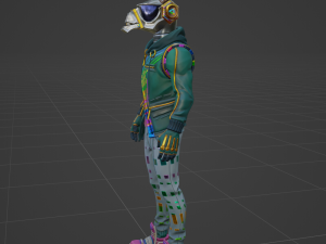 DJ Yonder - Fortnite 3Dモデル