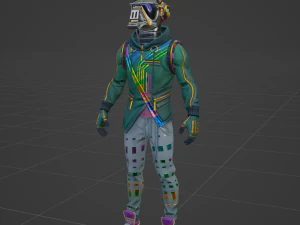 DJ Yonder - Fortnite 3D Model