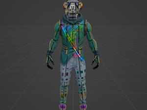 DJ Yonder - Fortnite 3Dモデル