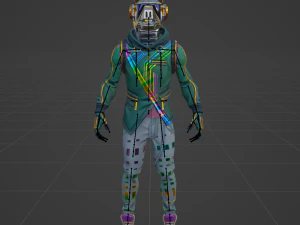 DJ Yonder - Fortnite 3D Model