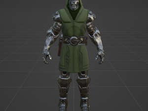 Doctor Doom - Fortnite Modèle 3D
