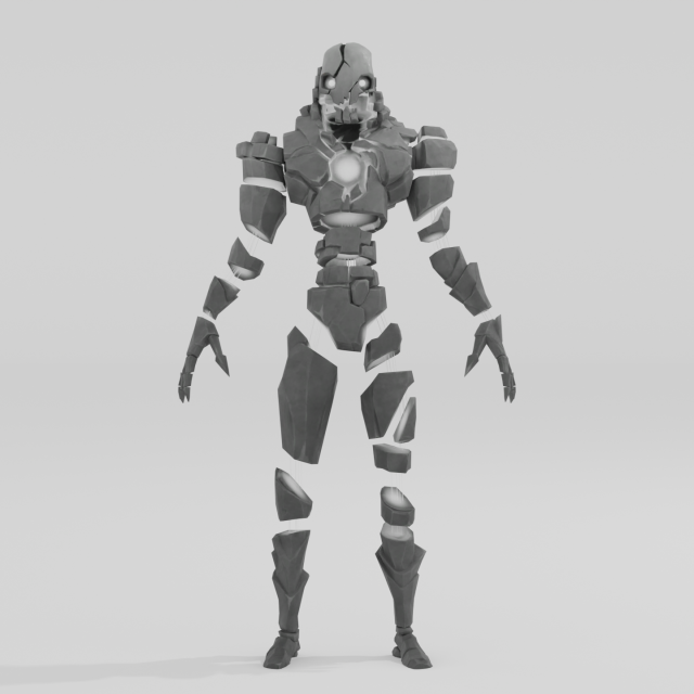 Doombot Agent - Fortnite 3D Model .c4d .max .obj .3ds .fbx .stl .blend 