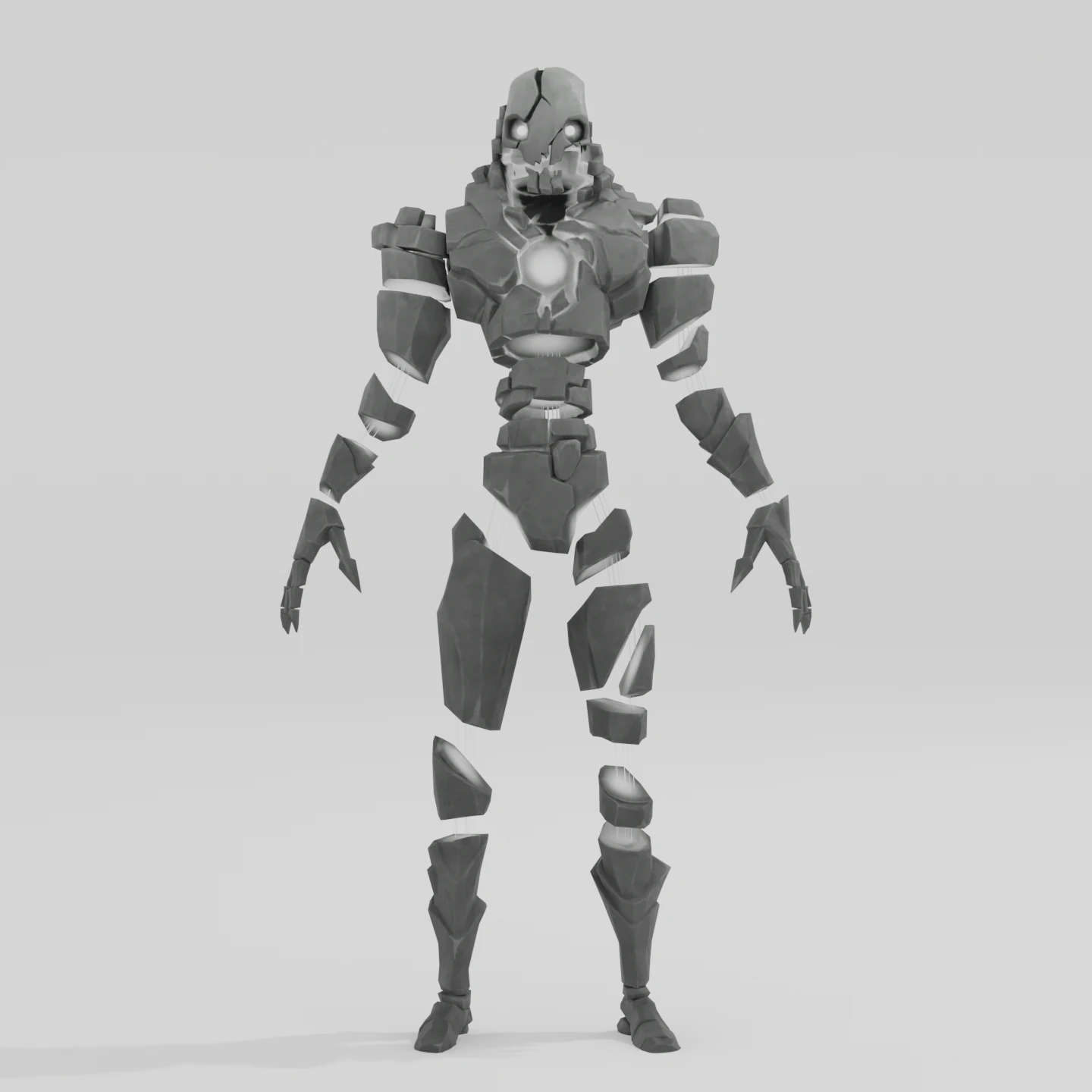 Doombot Agent - Fortnite 3D Model .c4d .max .obj .3ds .fbx .stl .blend