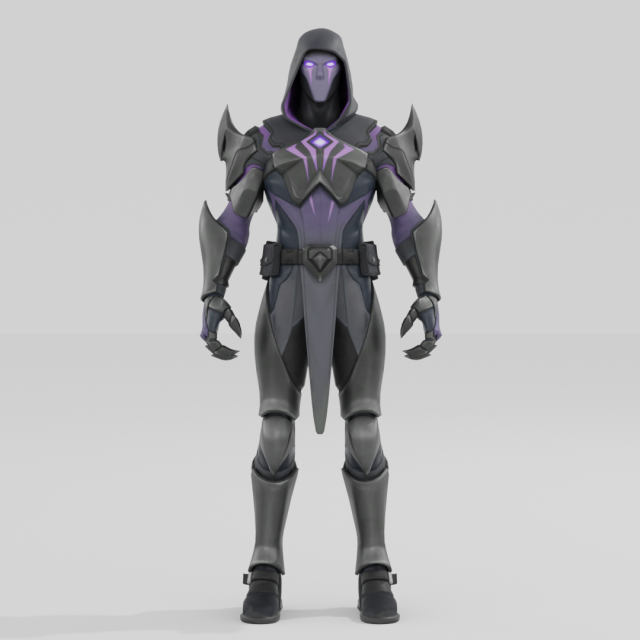 Dread Omen - Fortnite 3D मॉडल .c4d .max .obj .3ds .fbx .stl .blend