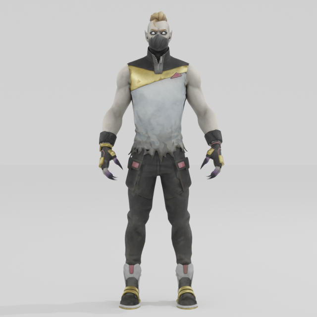 Driftwalker - Fortnite 3D Модель .c4d .max .obj .3ds .fbx .stl .blend 