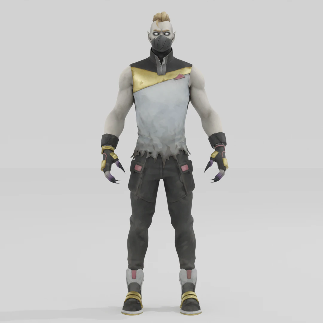 Caminante a la deriva - Fortnite Modelo 3D .c4d .max .obj .3ds .fbx .stl .blend 