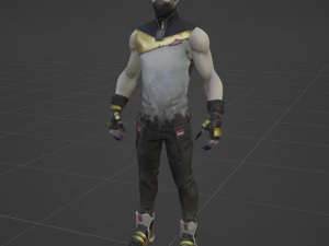 Caminante a la deriva - Fortnite Modelo 3D